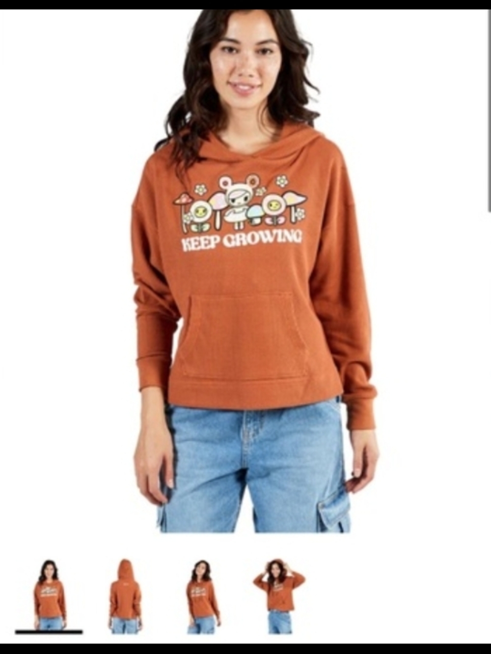 Tokidoki "Keep Growing" Graphic Hoodie